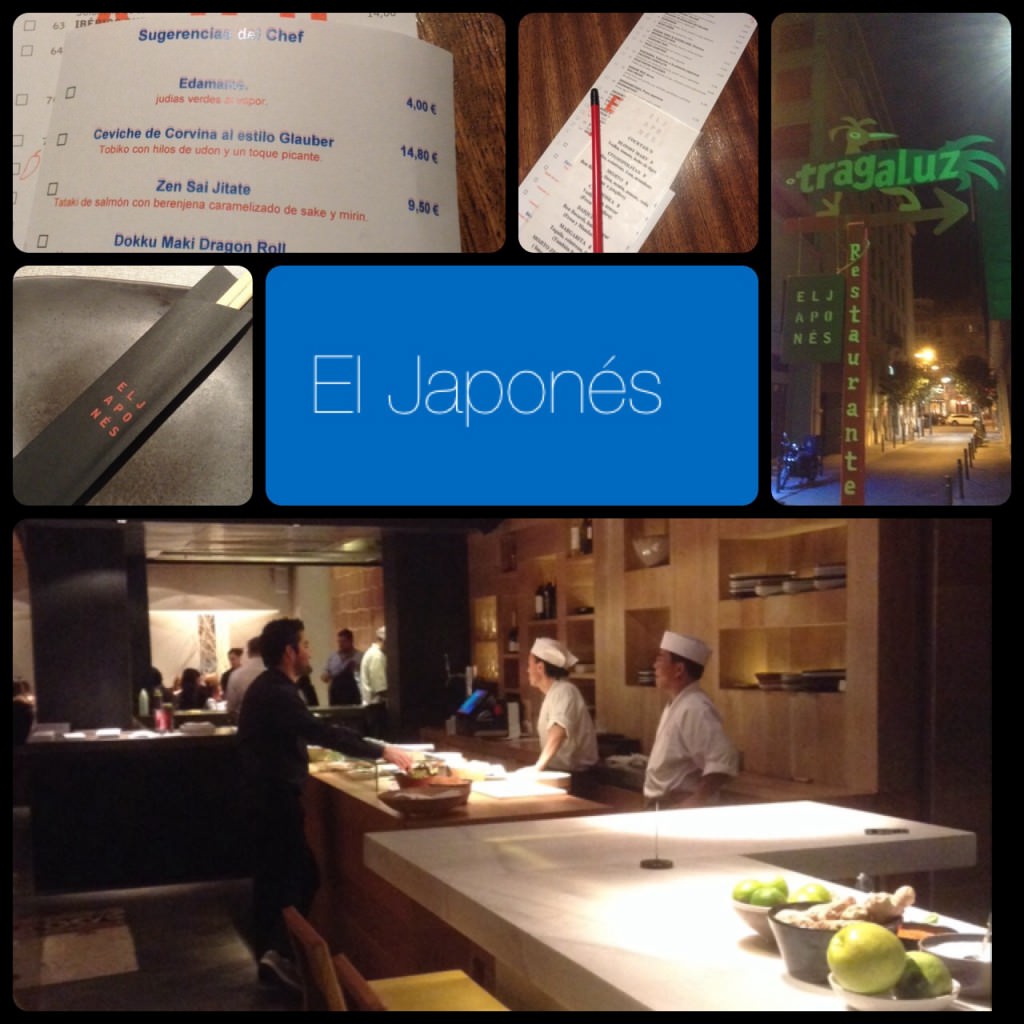 El Japonés – lekker restaurantje in Barcelona