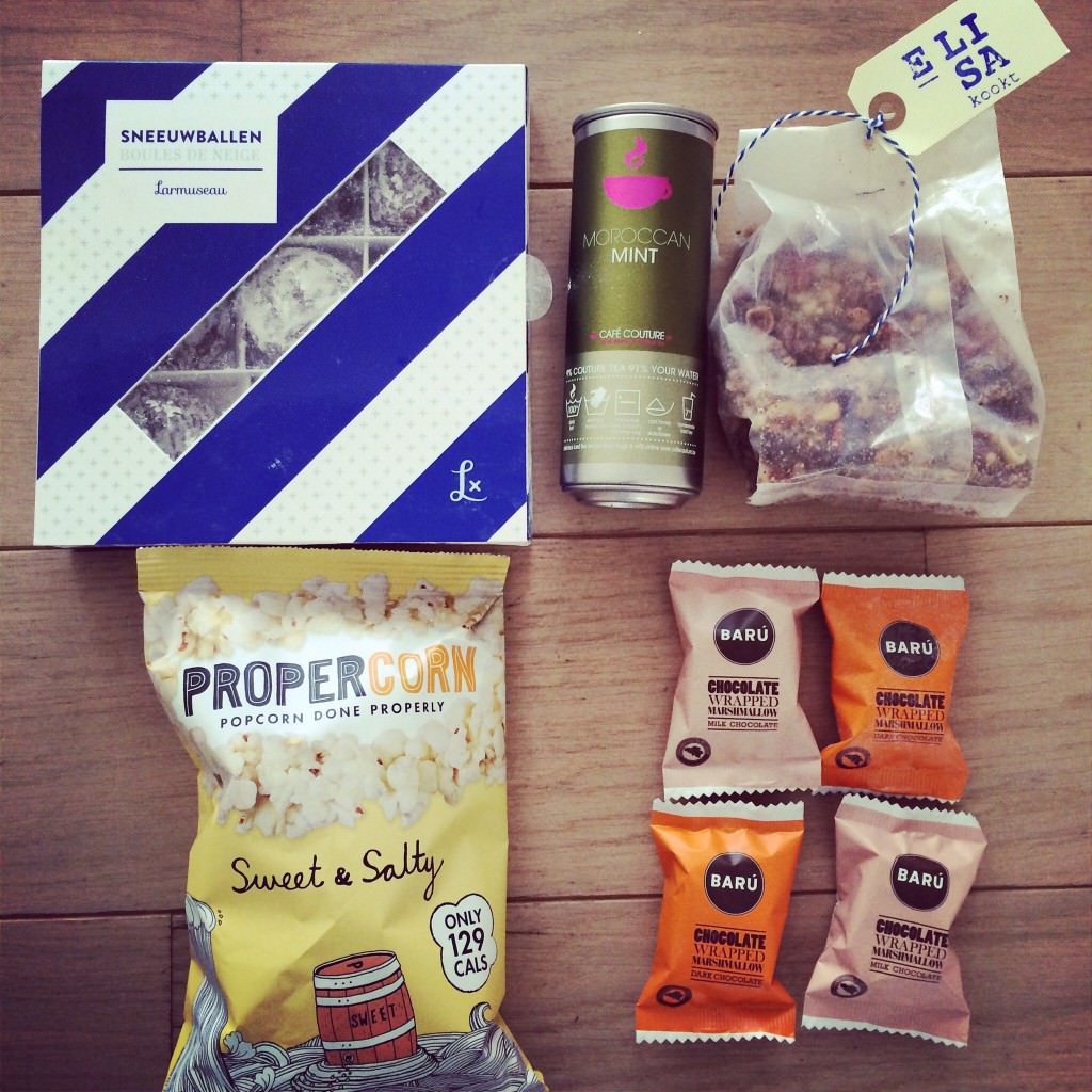 Some of the stuff inside my foodie box by Food Nomads