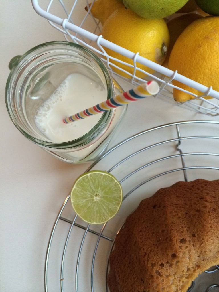 Mmm fresh limes and lemon in a cake - perfect springtime cake