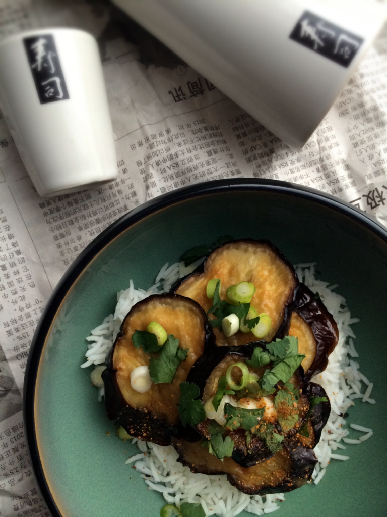 Miso and eggplant = great combo