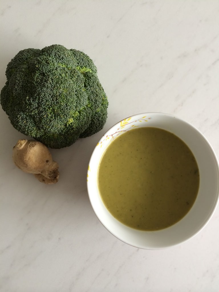 Ginger Broccoli Soup – a heartwarming recipe