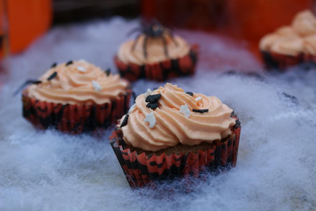 Halloween Pumpkin Cupcakes