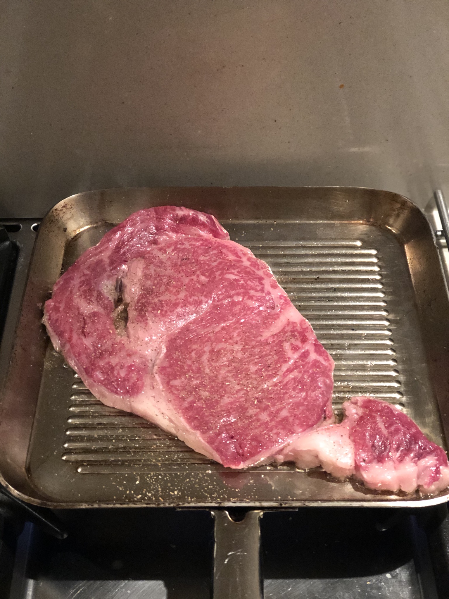 Wagyu on the grill